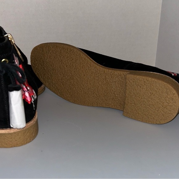 NWOT Kate Spade New York Suede Bellville Flat Ankle Boots Womens Size 8 - Picture 5 of 5